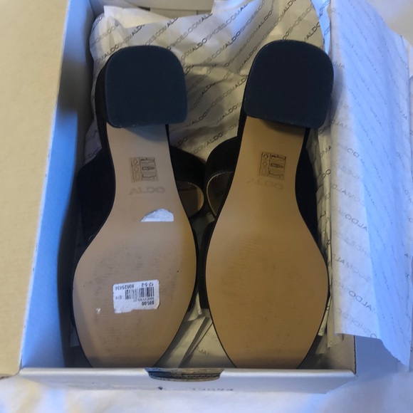 ALDO - Suede Heeled Sandals - Picture 4 of 7